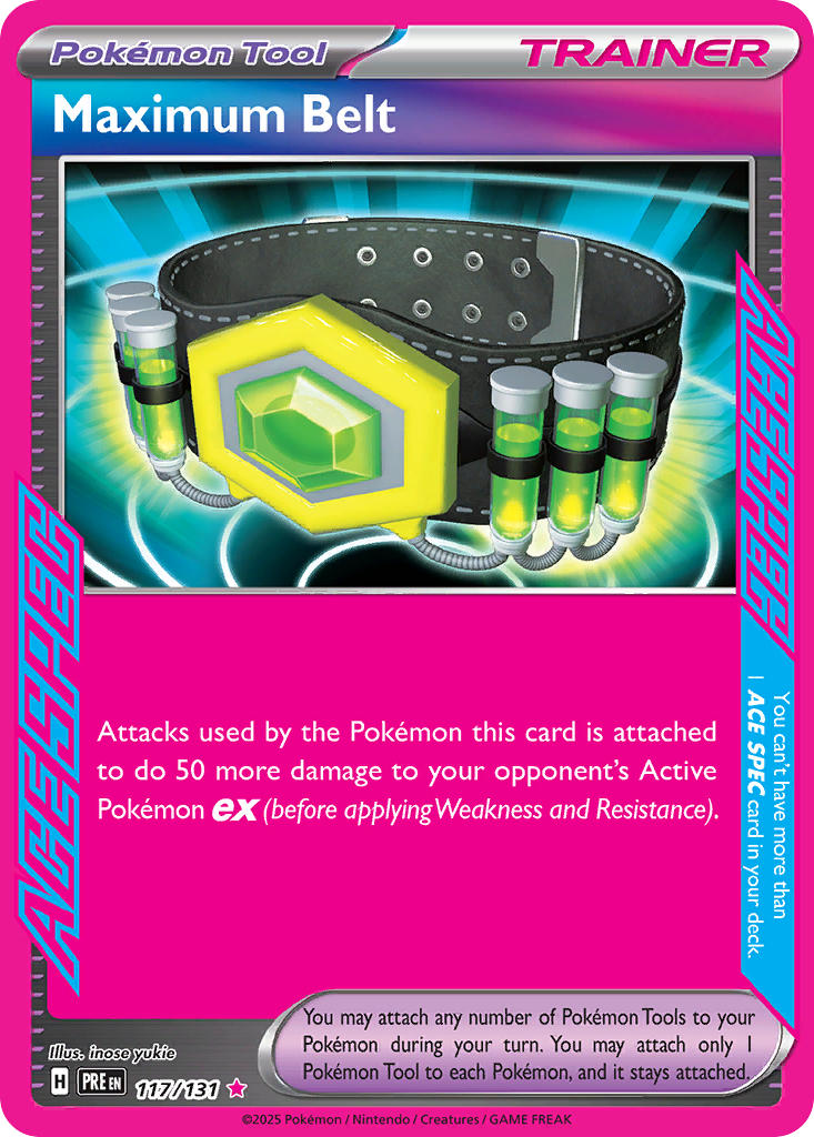Maximum Belt | Prismatic Evolutions 117/131