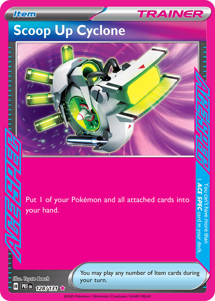 Scoop Up Cyclone | Prismatic Evolutions 128/131