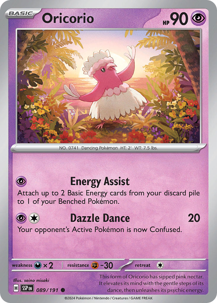 Oricorio | Surging Sparks 089/191