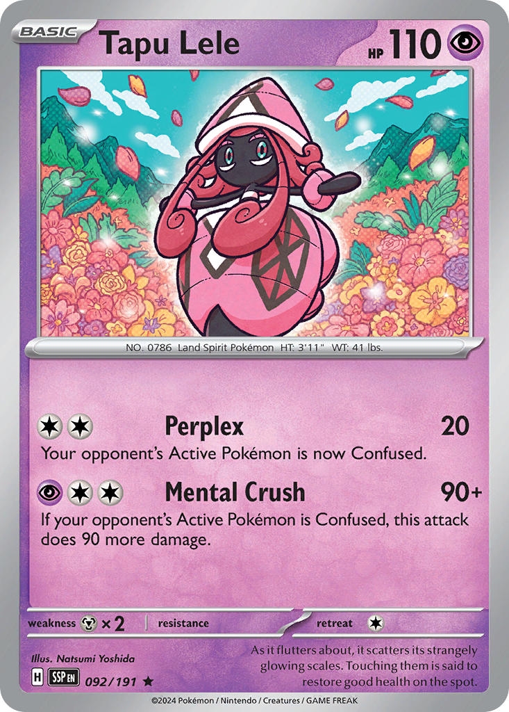 Tapu Lele | Surging Sparks 092/191