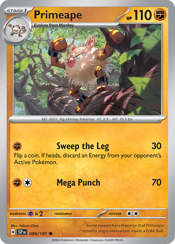 Primeape | Surging Sparks 099/191