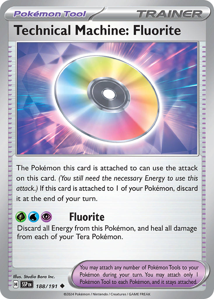 Technical Machine: Fluorite | Surging Sparks 188/191