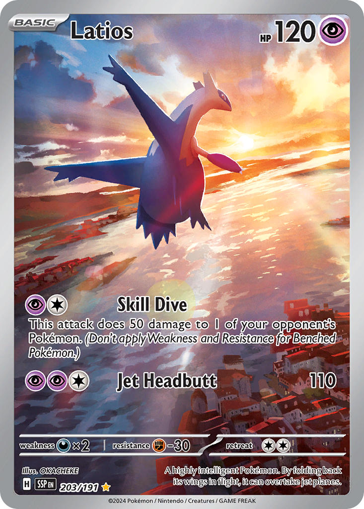 Latios | Surging Sparks 203/191