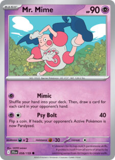 Mr. Mime | Journey Together 058/159