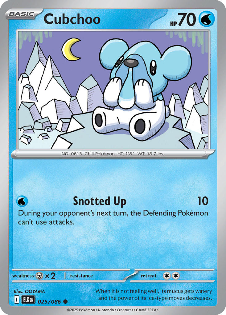 Cubchoo | Black Bolt 25/86