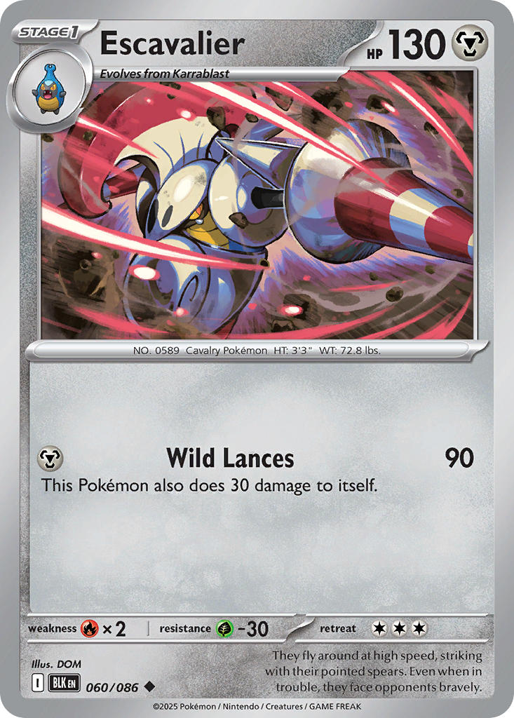 Escavalier | Black Bolt 60/86