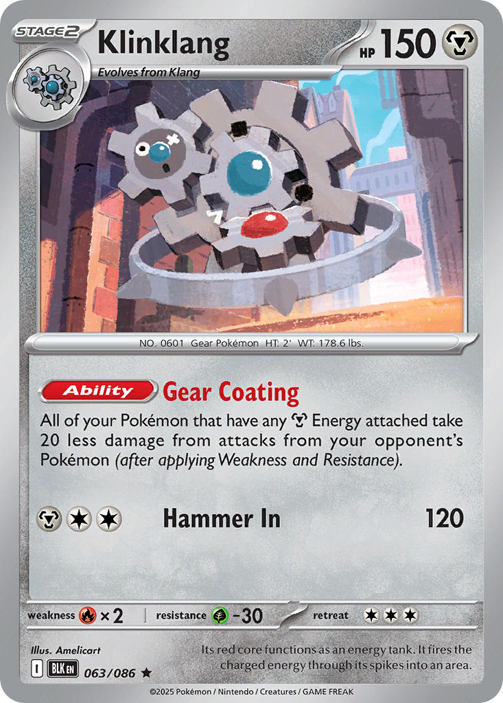 Klinklang | Black Bolt 63/86