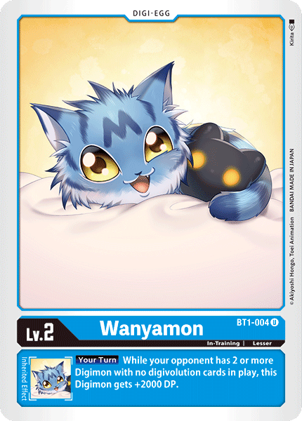 Wanyamon BT1-004