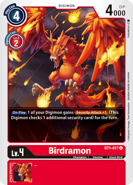 Birdramon BT1-017