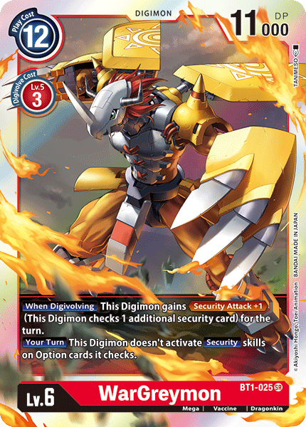 WarGreymon BT1-025