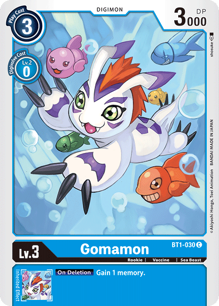 Gomamon BT1-030