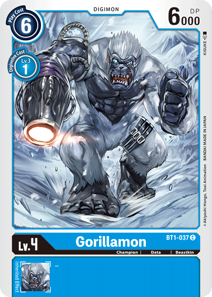Gorillamon BT1-037