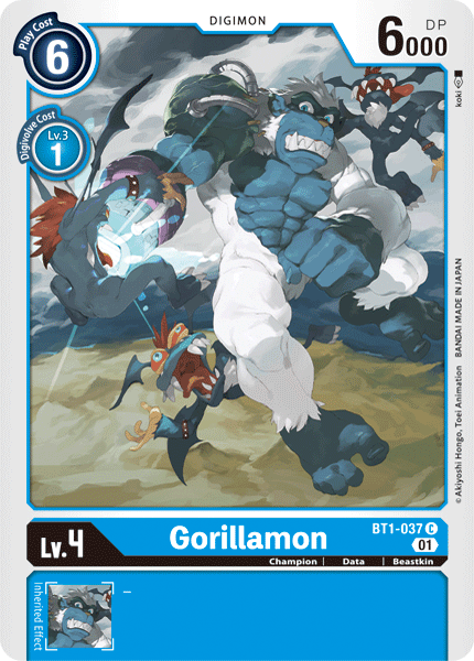 Gorillamon BT1-037