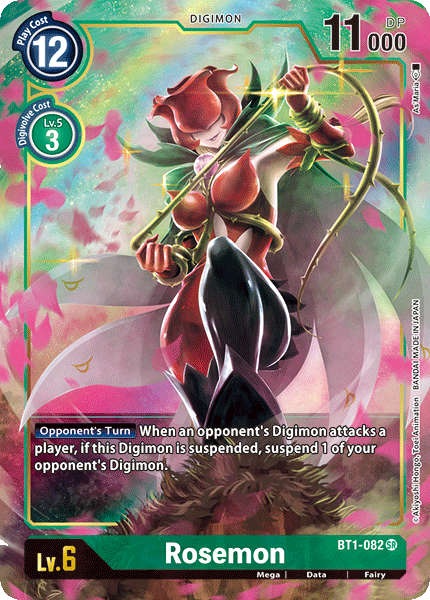 Rosemon BT1-082 (Alternate Art)