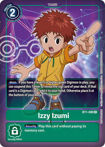 Izzy Izumi BT1-088 (Alternate Art)