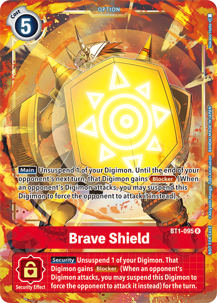 Brave Shield BT1-095 (Alternate Art)
