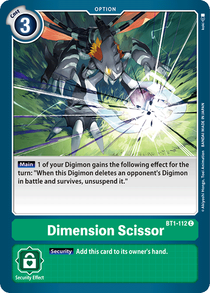 Dimension Scissor BT1-112
