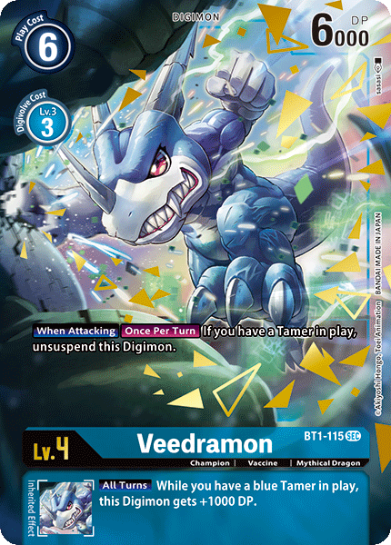 Veedramon BT1-115 (Alternate Art)