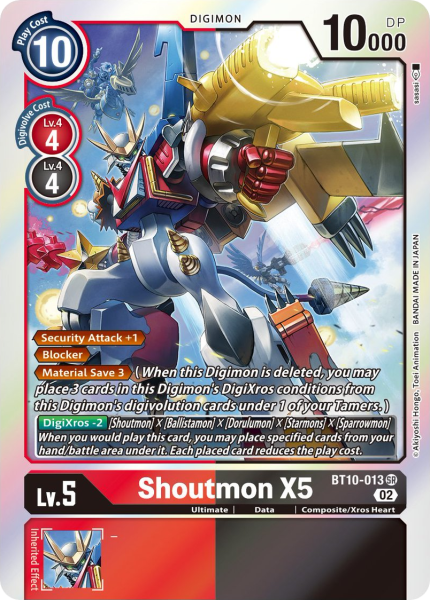 Shoutmon X5 BT10-013
