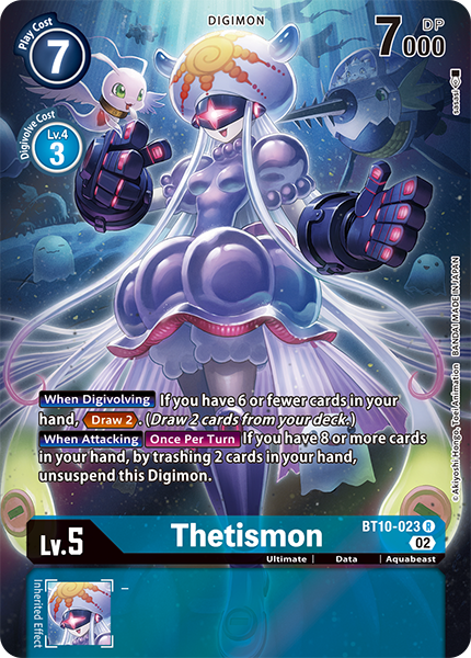 Thetismon BT10-023 (Alternate Art)