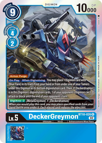 DeckerGreymon BT10-026