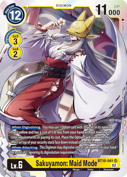 Sakuyamon: Maid Mode BT10-041