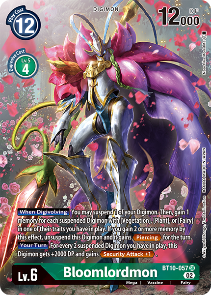 BloomLordmon BT10-057 (Alternate Art)