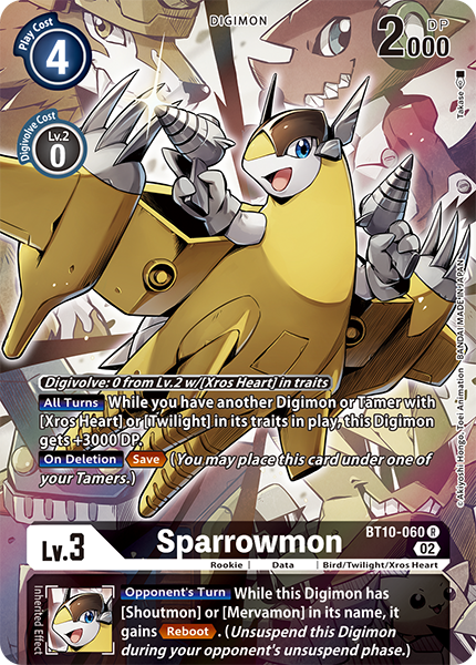 Sparrowmon BT10-060 (Alternate Art)
