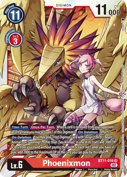 Phoenixmon BT11-016