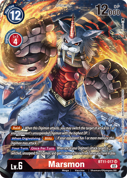 Marsmon BT11-017 (Alternate Art)