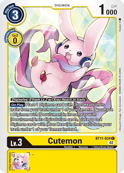 Cutemon BT11-034
