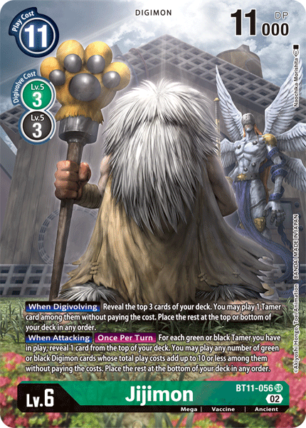 Jijimon BT11-056 (Alternate Art)