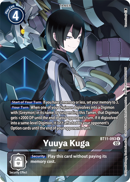 Yuuya Kuga BT11-093 (Alternate Art)