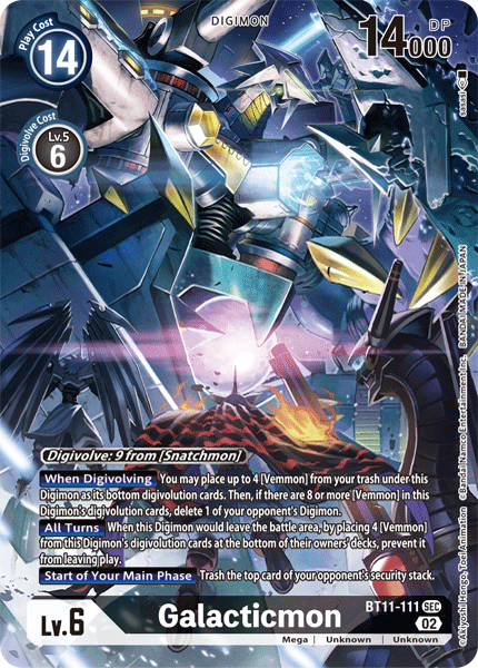 Galacticmon BT11-111 (Alternate Art)