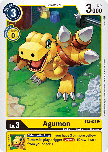 Agumon BT2-033