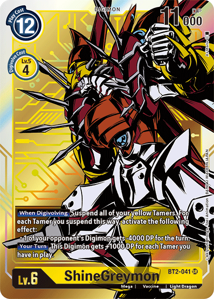 ShineGreymon BT2-041 (Alternate Art)