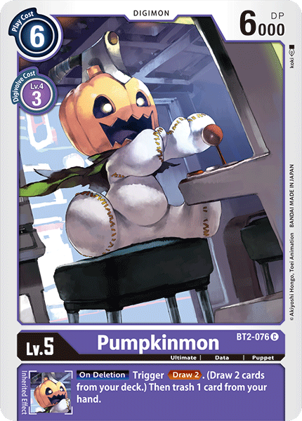 Pumpkinmon BT2-076
