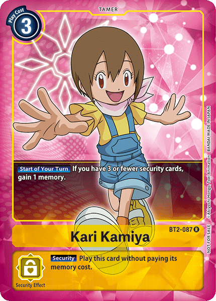 Kari Kamiya BT2-087 (Alternate Art)