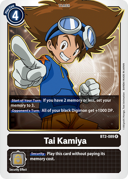 Tai Kamiya BT2-089