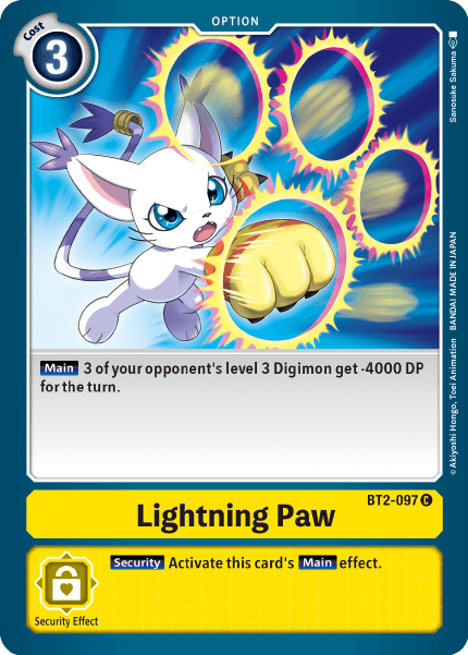 Lightning Paw BT2-097