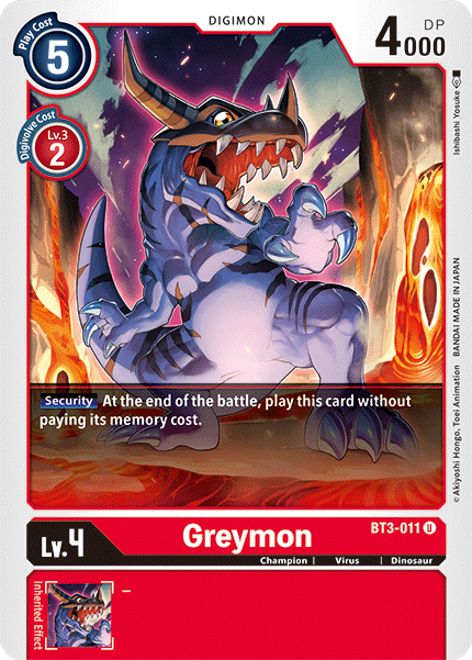 Greymon BT3-011