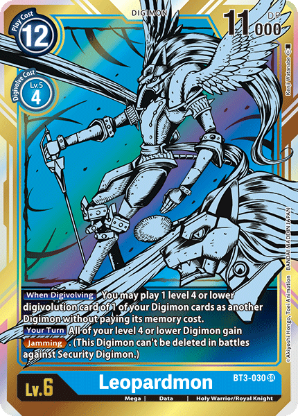 Leopardmon BT3-030 (Alternate Art)