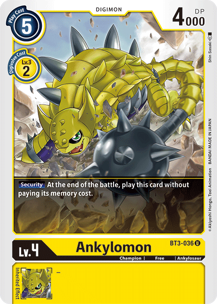 Ankylomon BT3-036