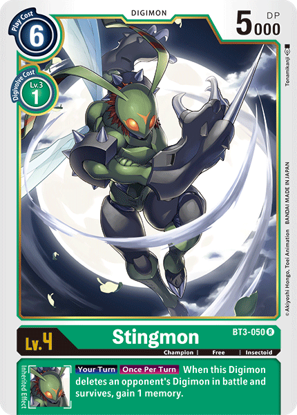 Stingmon BT3-050