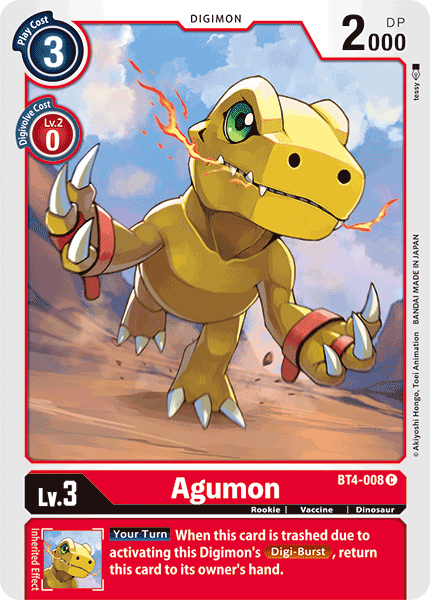 Agumon BT4-008