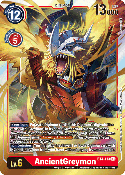 AncientGreymon BT4-113