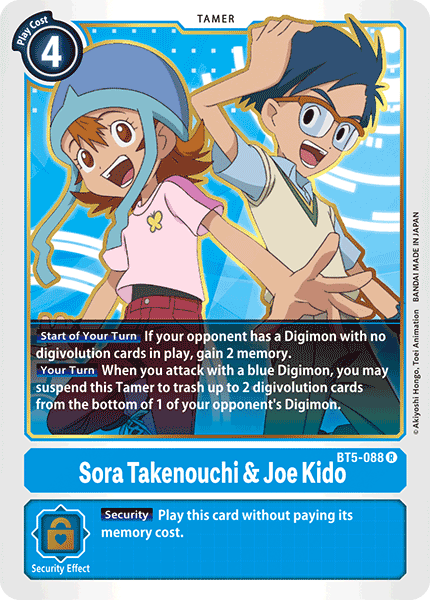 Sora Takenouchi & Joe Kido BT5-088