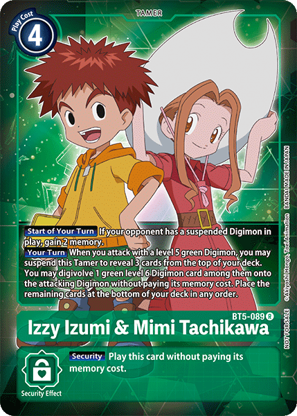 Izzy Izumi & Mimi Tachikawa BT5-089 (Alternate Art)