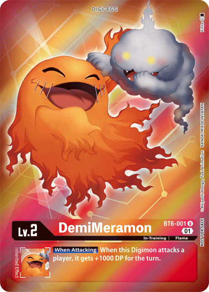 DemiMeramon BT6-001 (Alternate Art)