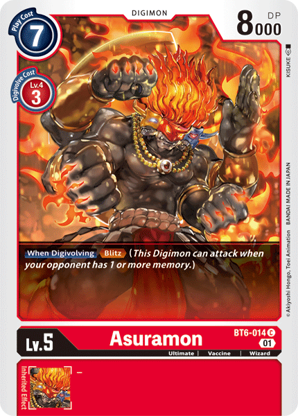 Asuramon BT6-014